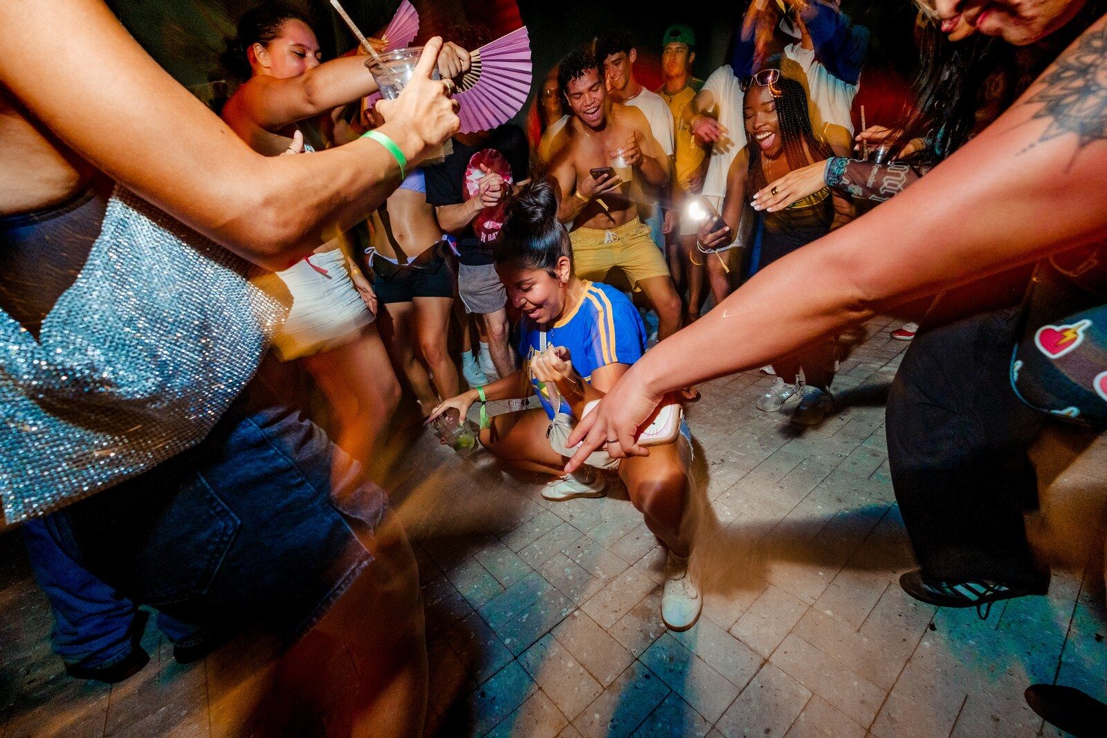 Packed Tudo Bem dance floor